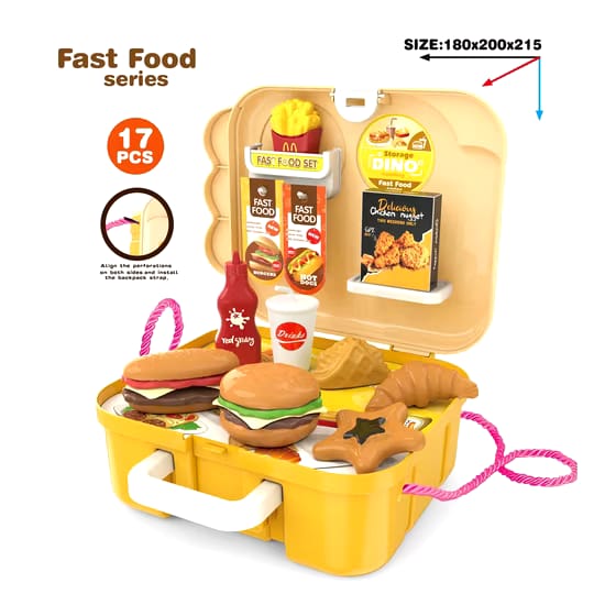 Food Set Toys (Yellow) 206-0421-30A 20x8x19cm