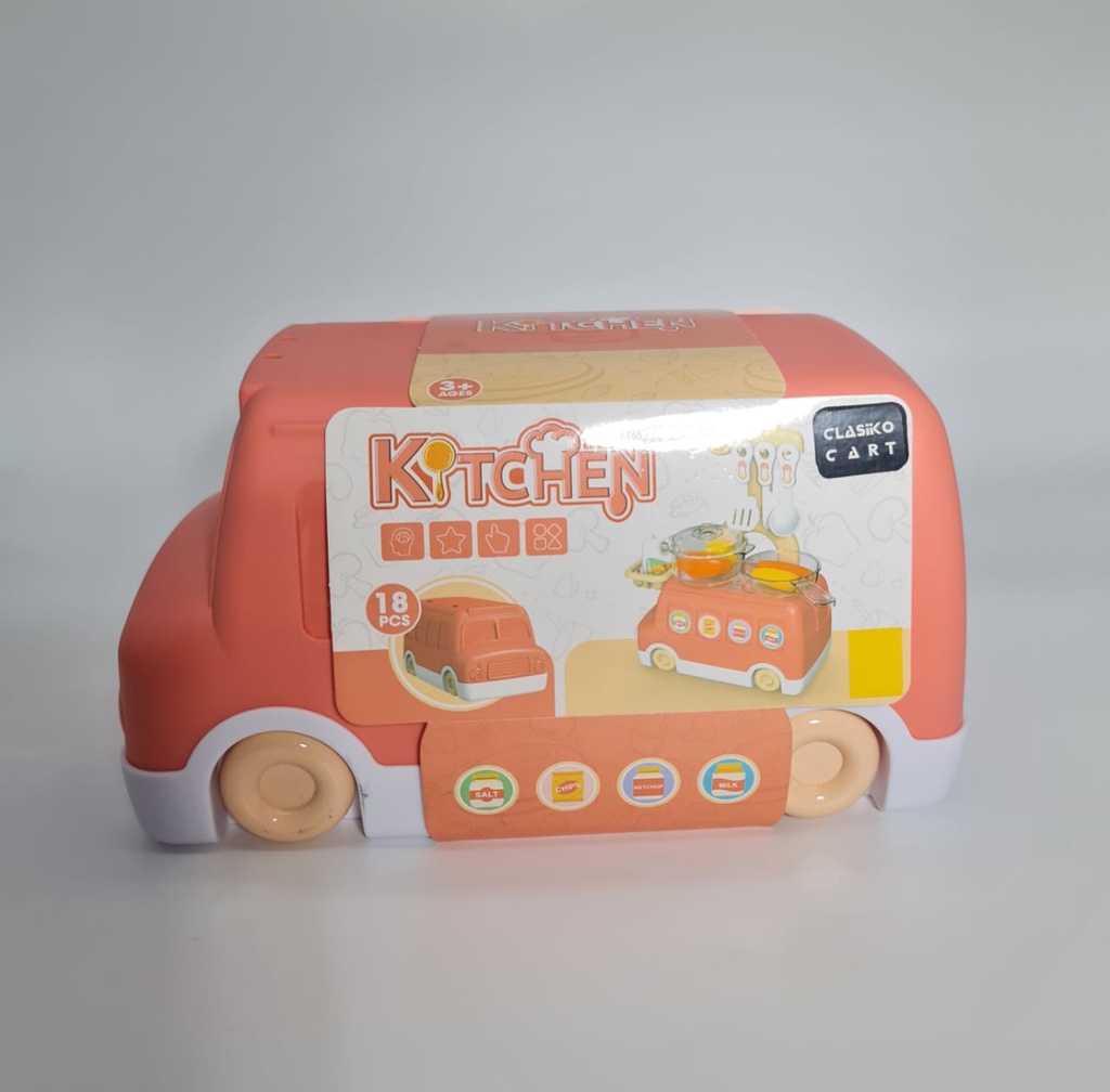 Kitchen Set Toys (Pink) 120-HY0424-23 21x12x11cm