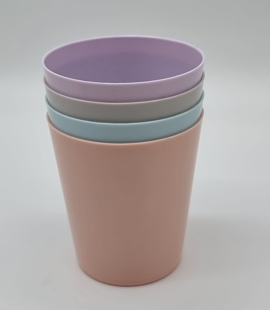 Drinking Glass (Mix-4) 393(4's) 9x8.5cm