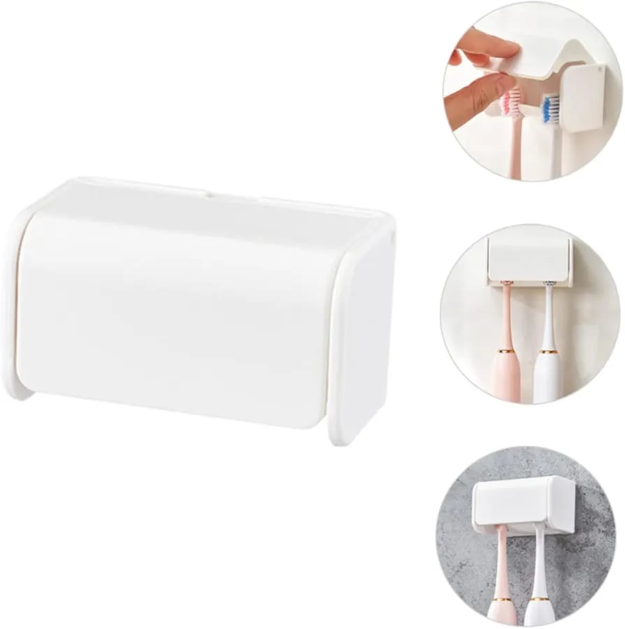 Toothbrush Holder (White) 72x40.3x41.7mm