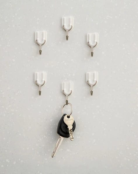 Hook (White) 002(6 pcs) 24x46x15mm