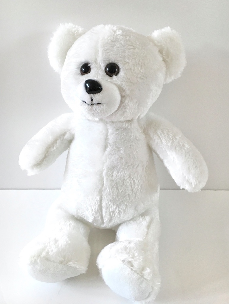 Valentine Teddy Bear White