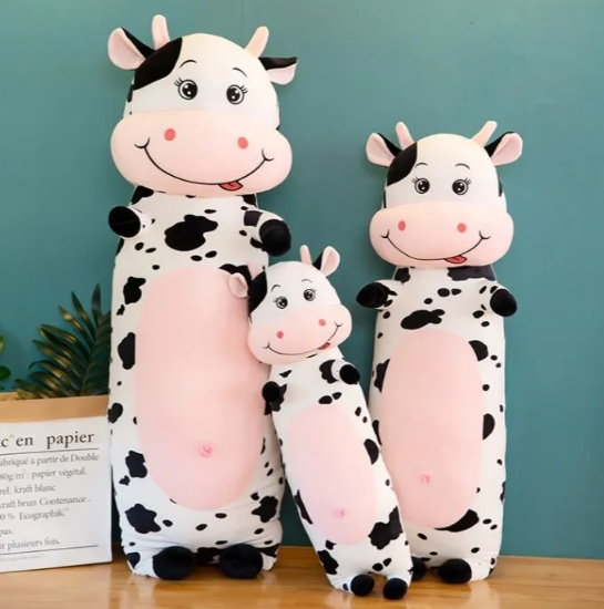 Cow Long Throw Pillow 