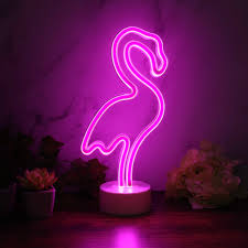 [CC000445] Plastic Lamp+ Battery A2-3 (Pink) 13x30cm