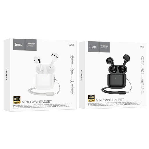 [CC000587] Wireless Head Set  EW53 White
