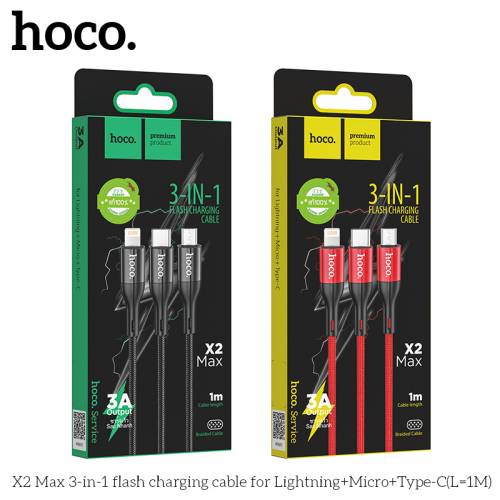 [CC000275] Hoco Charger Cable X2 MAX PD20w